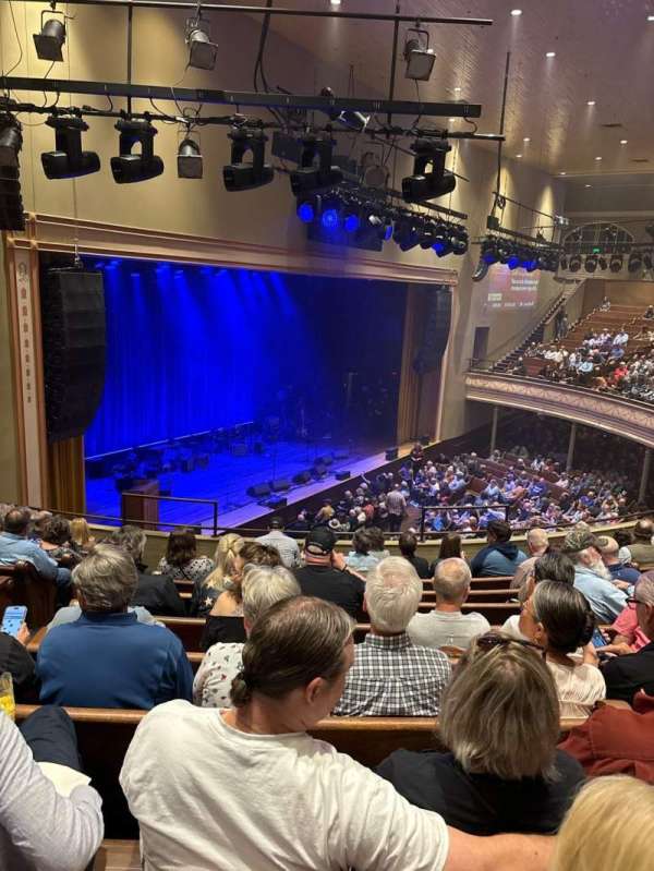 Ryman Auditorium, section: BAL-15, row: K, seat: 8