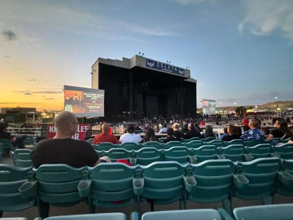 Isleta Amphitheater, section: 8, row: J, seat: 25
