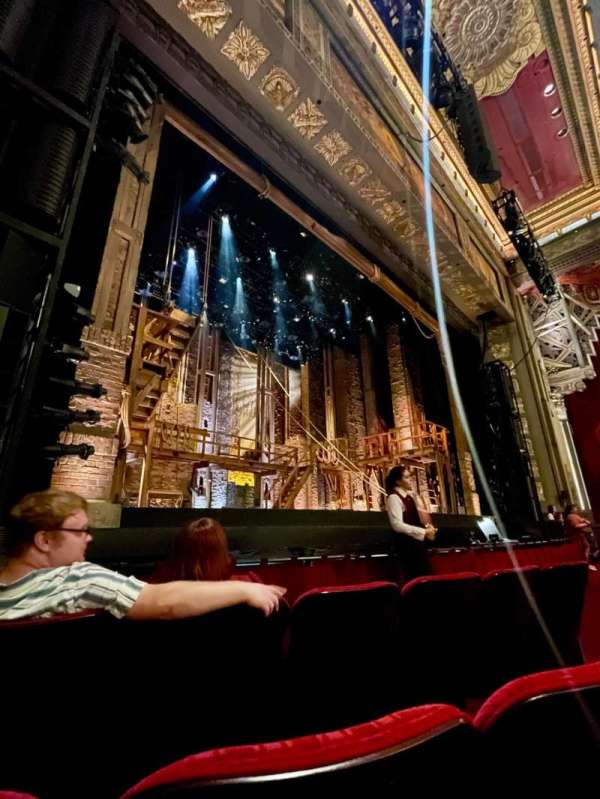 hollywood pantages theatre, section: Orchestra LC, row: C, seat: 307