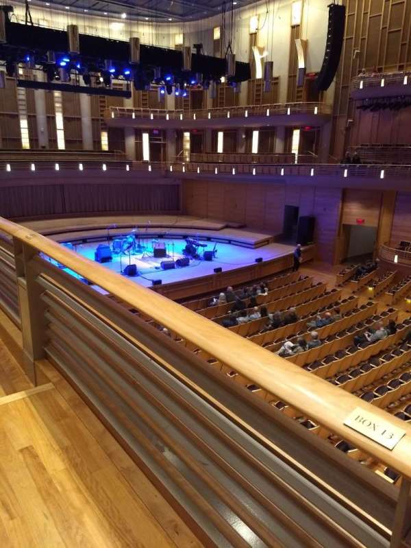 The Music Center at Strathmore, section: Promenade Box 13, row: 1, seat: 2