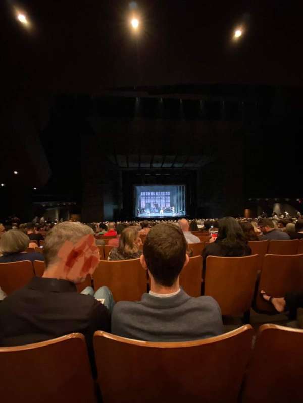 Bass Concert Hall, section: Orchestra 3, row: DD, seat: 121