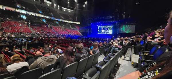 Moda Center, section: 114, row: F, seat: 6