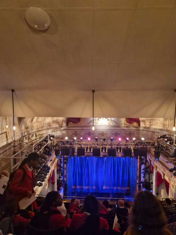 Vaudeville Theatre, section: Grand circle, row: J, seat: 5
