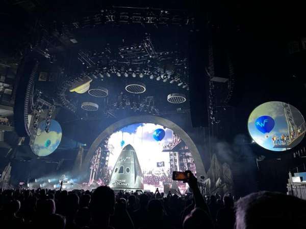 Chase Center, section: Floor 1, row: 7, seat: 12