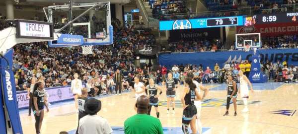 Wintrust Arena, section: 101, row: A, seat: 7
