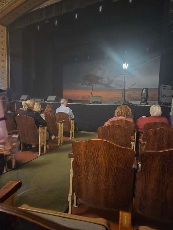 Hackensack Meridian Health Theatre, section: Orchestra R, row: F, seat: 4