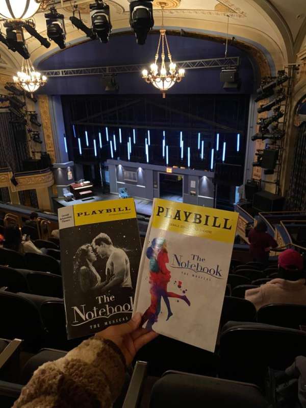 Gerald Schoenfeld Theatre, section: Mezzanine R, row: J, seat: 24