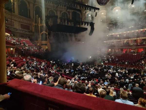 Royal Albert Hall, section: Loggia 12, row: 1, seat: 5