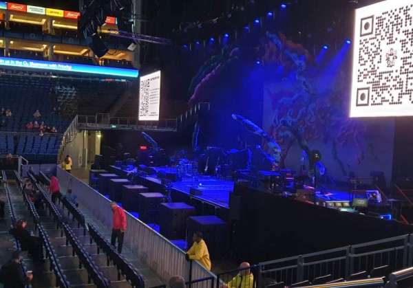The O2, London, section: 112, row: K, seat: 383