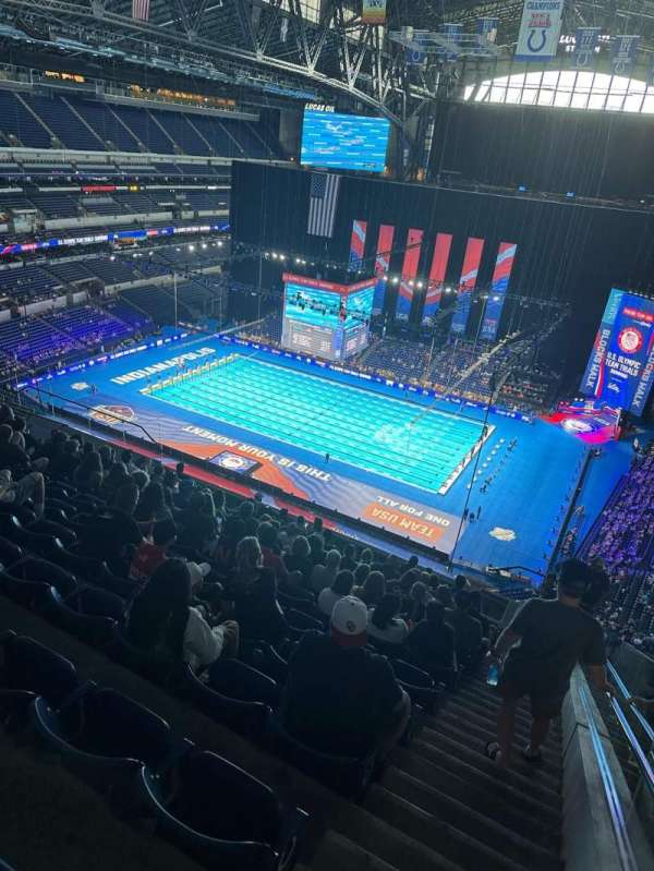 Lucas Oil Stadium, section: 624, row: 13, seat: 1