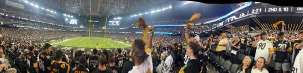Allegiant Stadium, section: 123, row: 20