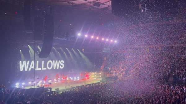 Madison Square Garden, section: 117, row: 8, seat: 11