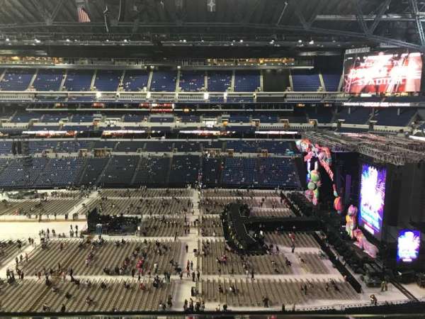 Lucas Oil Stadium, section: 512, row: 1, seat: 1