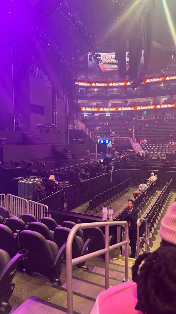 State Farm Arena, section: 120, row: FF, seat: 17