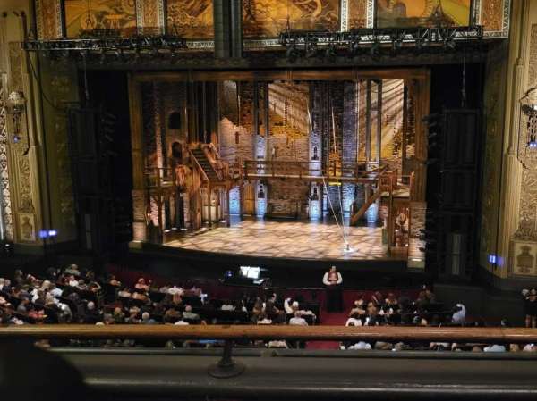 Hollywood Pantages Theatre, section: Mezzanine RC, row: B, seat: 207
