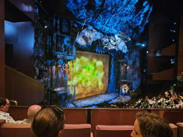 Lyric Theatre at QPAC, section: Balcony 1, row: C, seat: 1