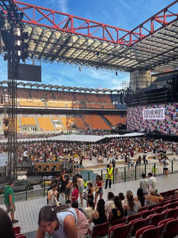 San Siro, section: S, row: 10, seat: 2