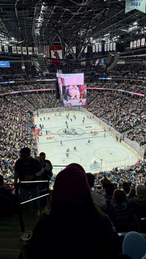 Ball Arena, section: 364, row: 10, seat: 14