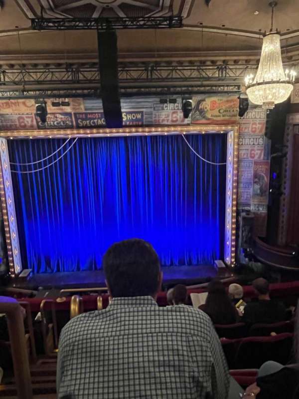 Imperial Theatre, section: Front Mezzanine RC, row: F, seat: 301