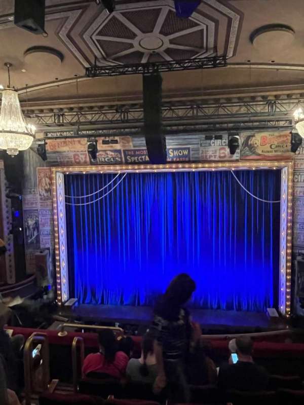 Imperial Theatre, section: Front Mezzanine RC, row: F, seat: 303