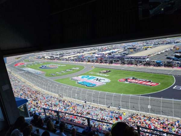 Charlotte Motor Speedway, section: 301, row: 3, seat: 10