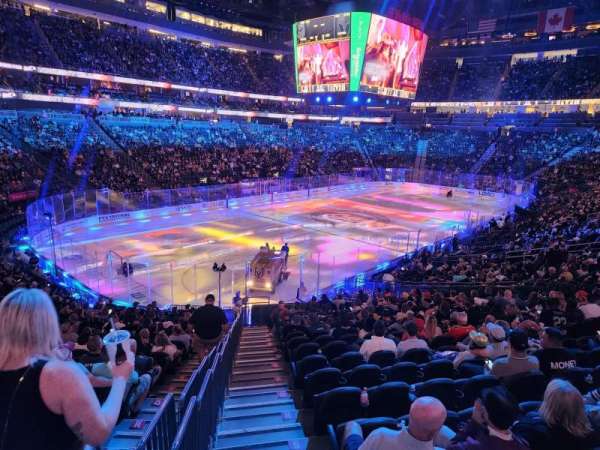 T-Mobile Arena, section: 3, row: W, seat: 1