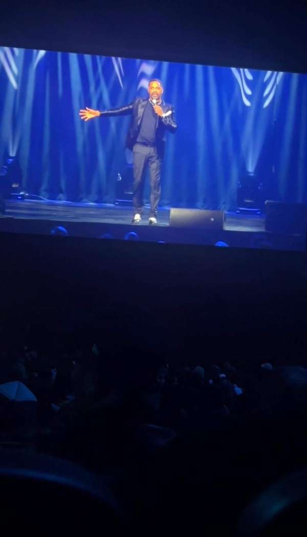 The Theater at MGM National Harbor, section: 102, row: F, seat: 11