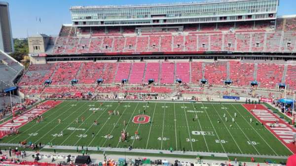 Ohio Stadium, section: 20c, row: 19, seat: 20
