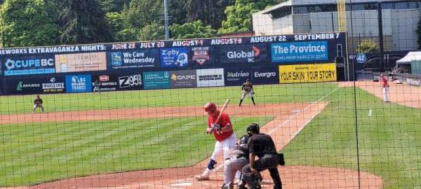 Nat Bailey Stadium, section: K, row: 6, seat: 2