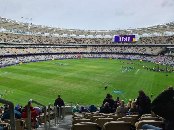 Optus Stadium, section: 310, row: 23, seat: 1