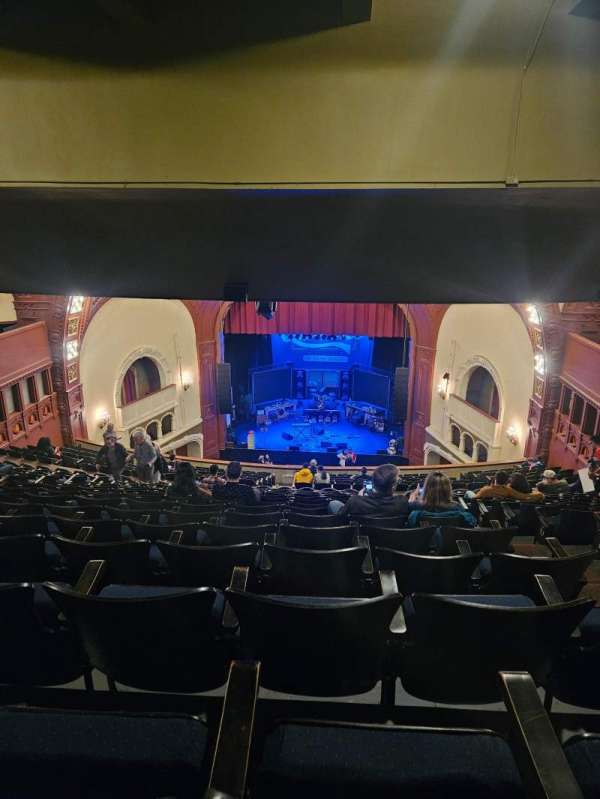 Moore Theatre, section: Balcony C, row: V, seat: 11