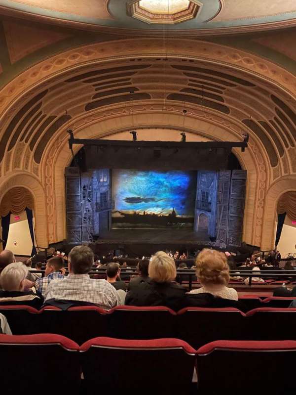 West Herr Auditorium Theatre, section: BALCC, row: K, seat: 110