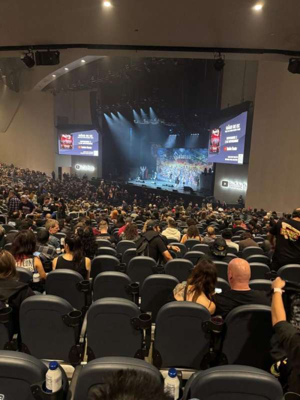 YouTube Theater, section: 105, row: BB, seat: 15