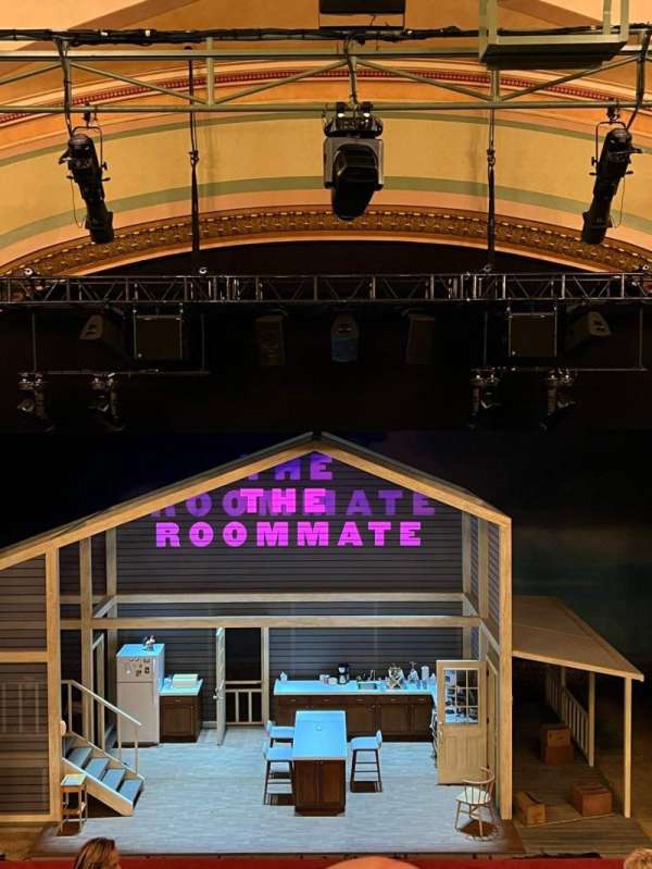 Booth Theatre, section: Mezzanine C, row: F, seat: 107