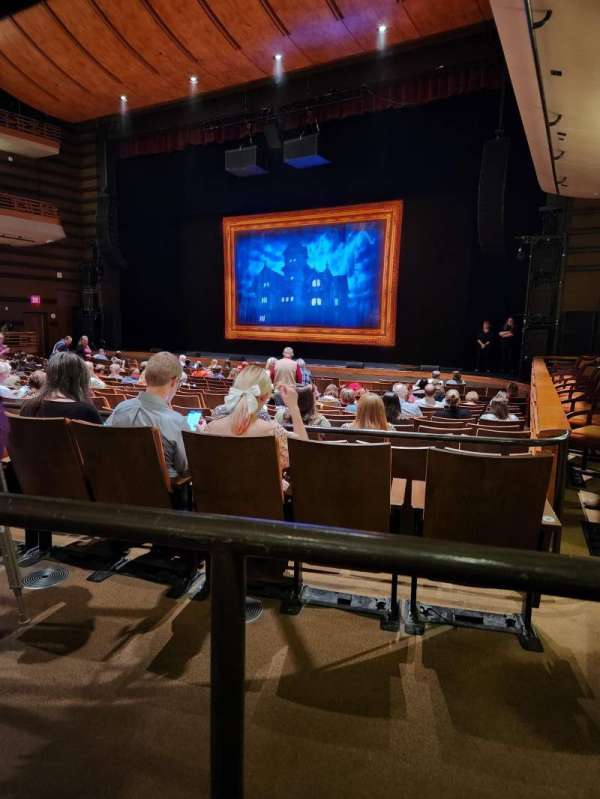 Knight Theater, section: Orchestra Rear R, row: O, seat: 109