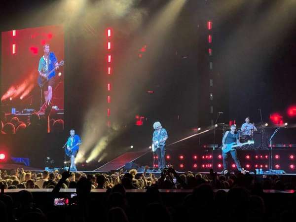 The O2, London, section: 111, row: A, seat: 356