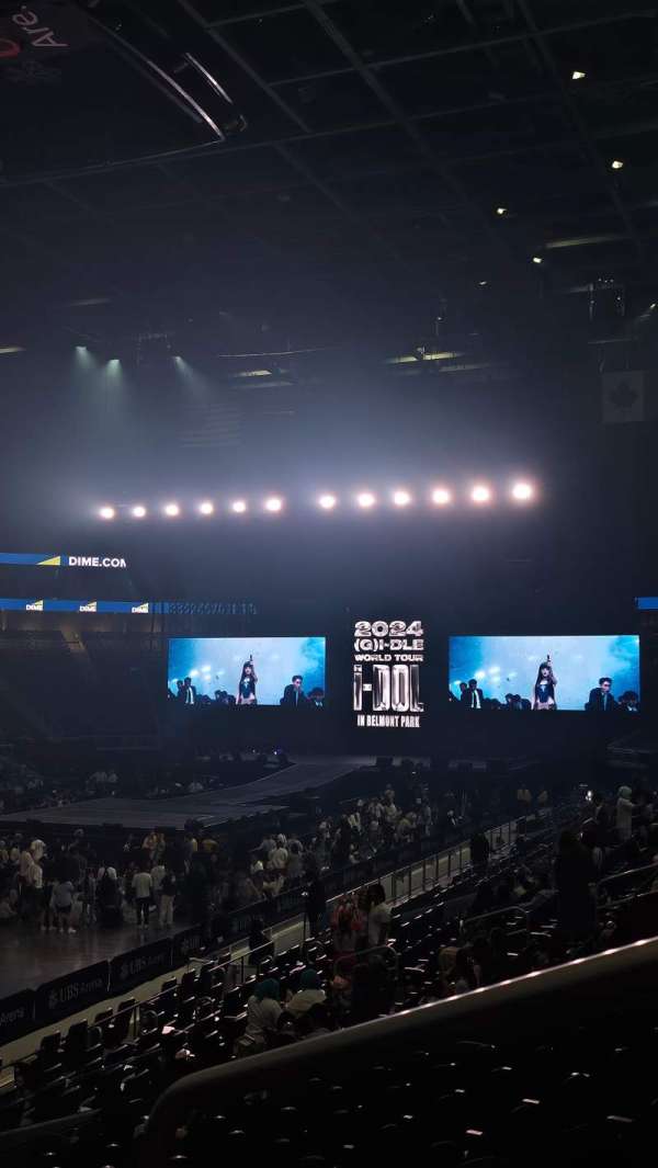 UBS Arena, section: 107, row: 19, seat: 1