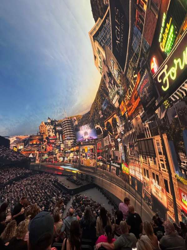 The Sphere, Vegas, section: 211, row: 11, seat: 6
