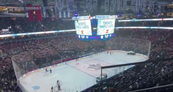 Scotiabank Arena, section: 312, row: 9, seat: 3