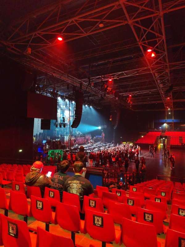 Zénith Paris, section: F, row: 22, seat: 24