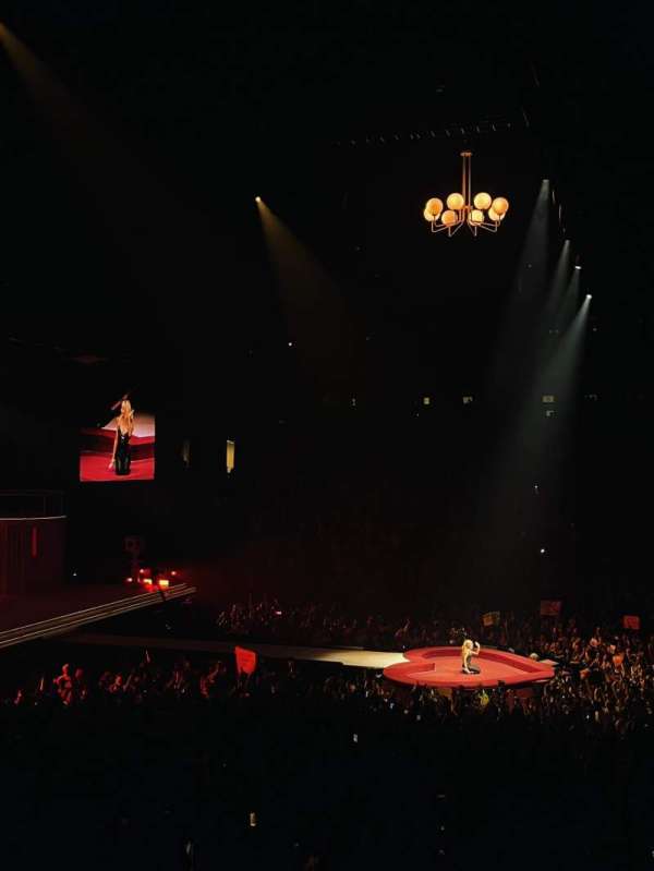Bridgestone Arena, section: 115, row: F, seat: 4