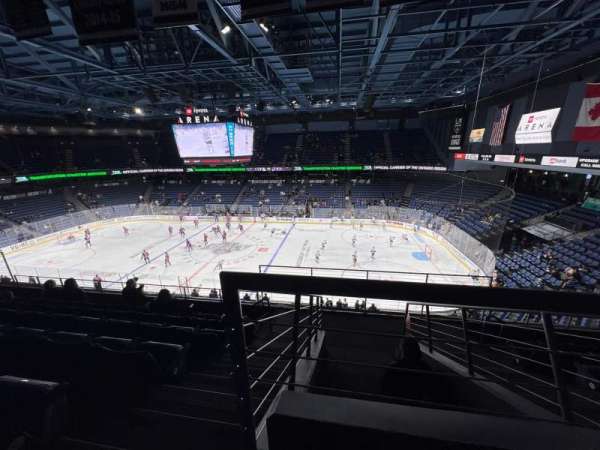 Toyota Arena, section: 203, row: F, seat: 3