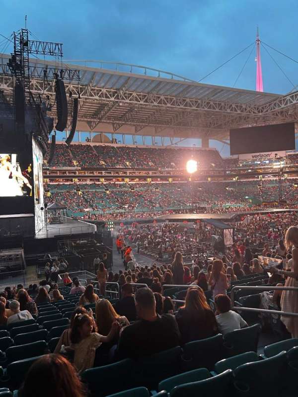 Hard Rock Stadium, section: 150, row: 21, seat: 6