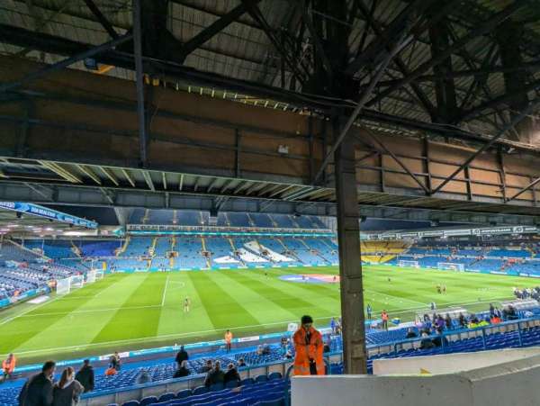 Elland Road, section: D12, row: L, seat: 222