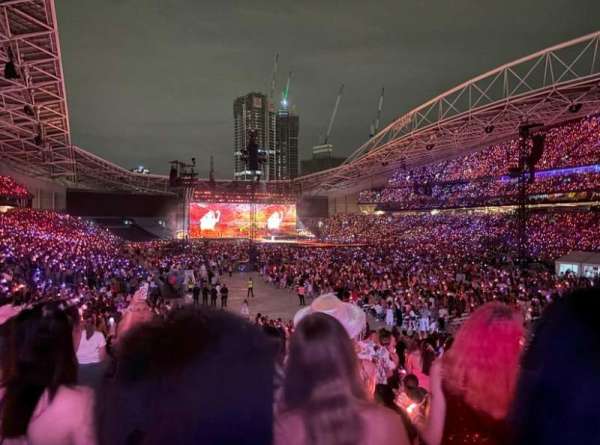 Accor Stadium, section: 115, row: 28, seat: 8