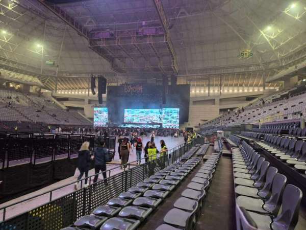 Palau Sant Jordi, section: 108E, row: 4, seat: 3