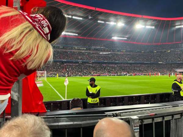 Allianz Arena, section: 118, row: 2, seat: 2