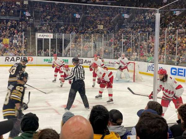 TD Garden, section: 20, row: 5, seat: 14
