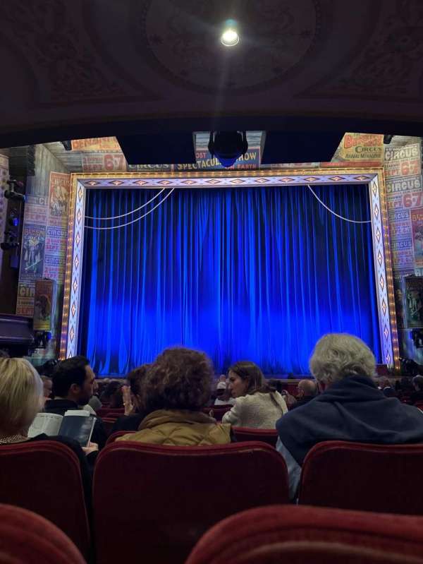 Imperial Theatre, section: Orchestra C, row: O, seat: 207
