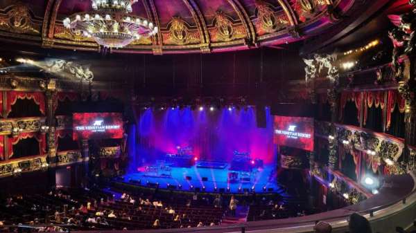 The Venetian Theatre, section: 10, row: BE, seat: 10